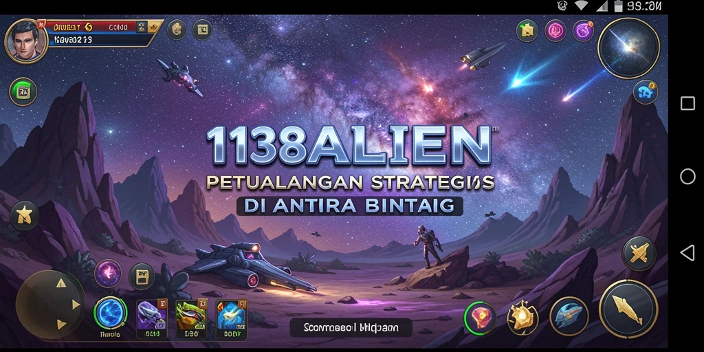 Tampilan menakjubkan dari gameplay luar angkasa 138ALIEN