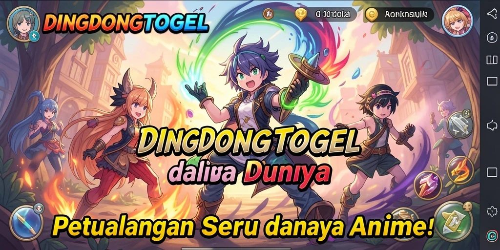 Tampilan gameplay seru dari DINGDONGTOGEL yang imersif dan penuh warna.