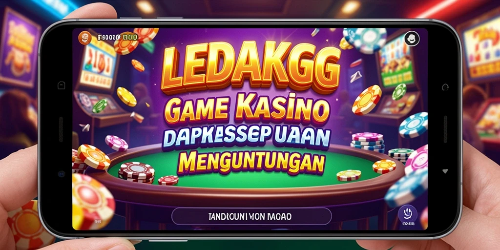 Tampilan luar biasa dalam game Kasino LEDAKGG.
