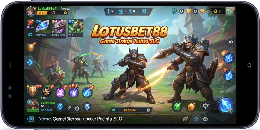 Tampilan menarik gameplay LOTUSBET88 yang seru dan strategis.