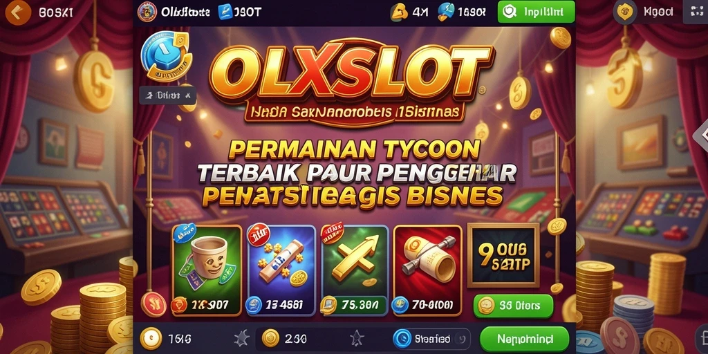 Tangkapan layar dari gameplay OLXSLOT menampilkan pengalaman Tycoon yang menantang.