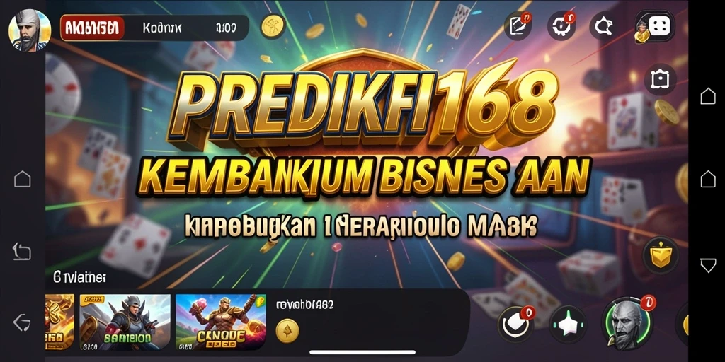 Tampilan gameplay seru dari PREDIKSI168 yang menantang.