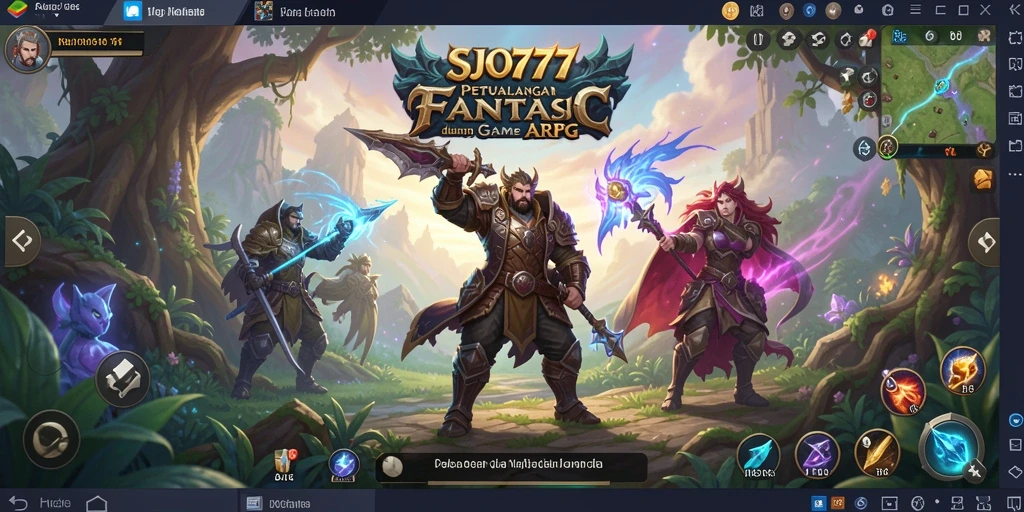Screenshot menunjukkan pertarungan seru dan aksi menarik dalam SJO777.